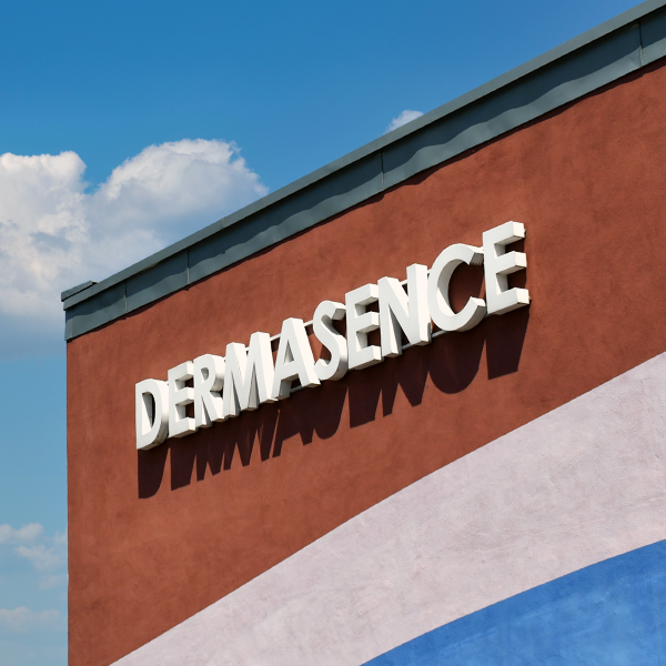 [Translate to Italienisch:] DERMASENCE Firmengebäude