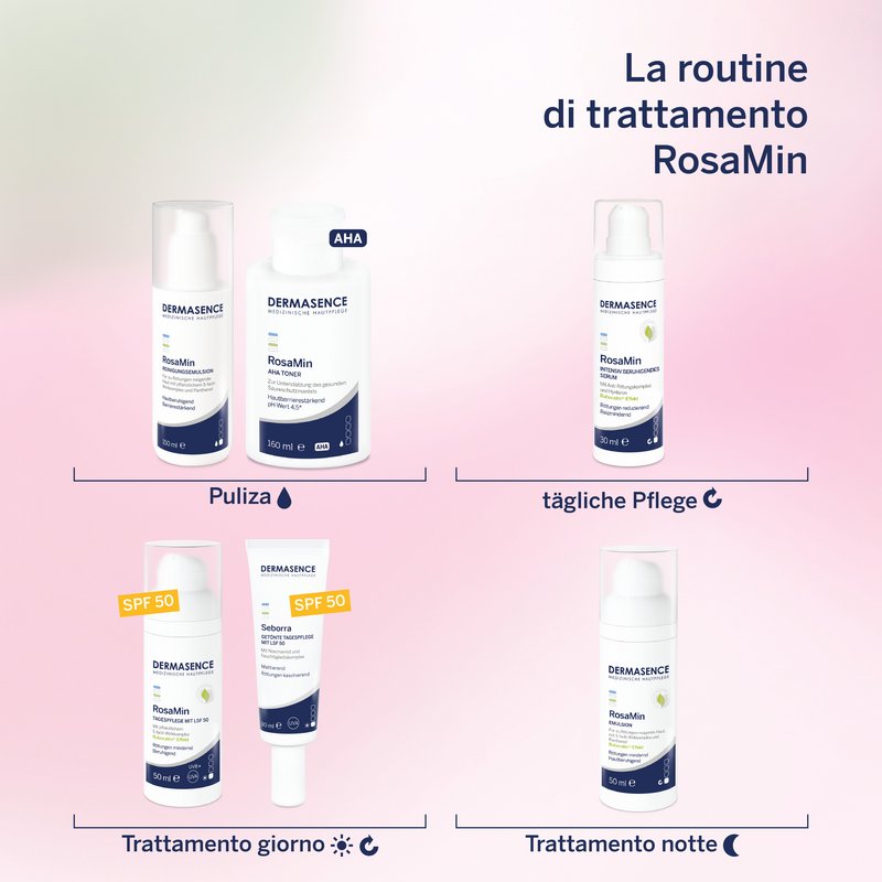 La routine di trattamento RosaMin