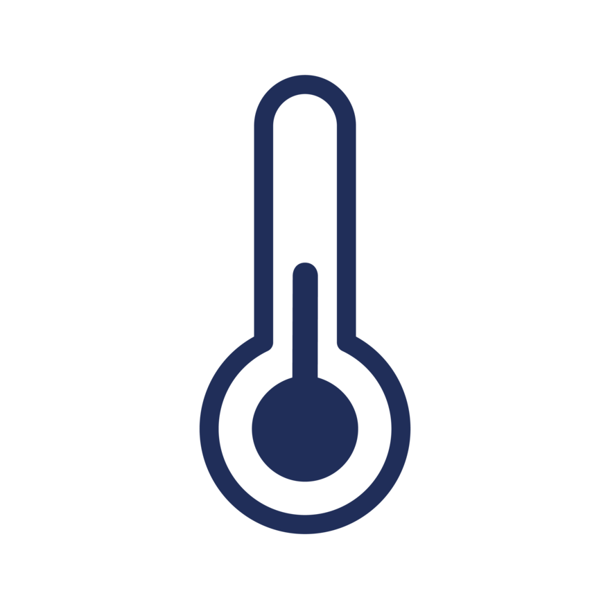 Icon eines Thermometers