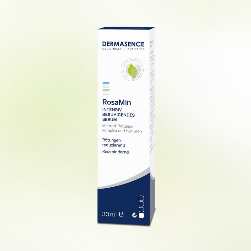 DERMASENCE RosaMin Intensiv beruhigendes Serum, 30 ml