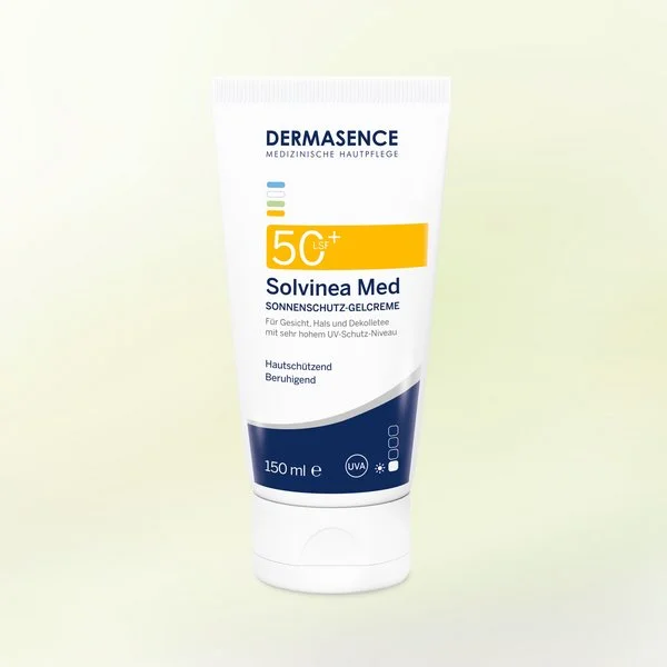 DERMASENCE Solvinea Med Sonnenschutz-Gelcreme LSF 50+, 150 ml