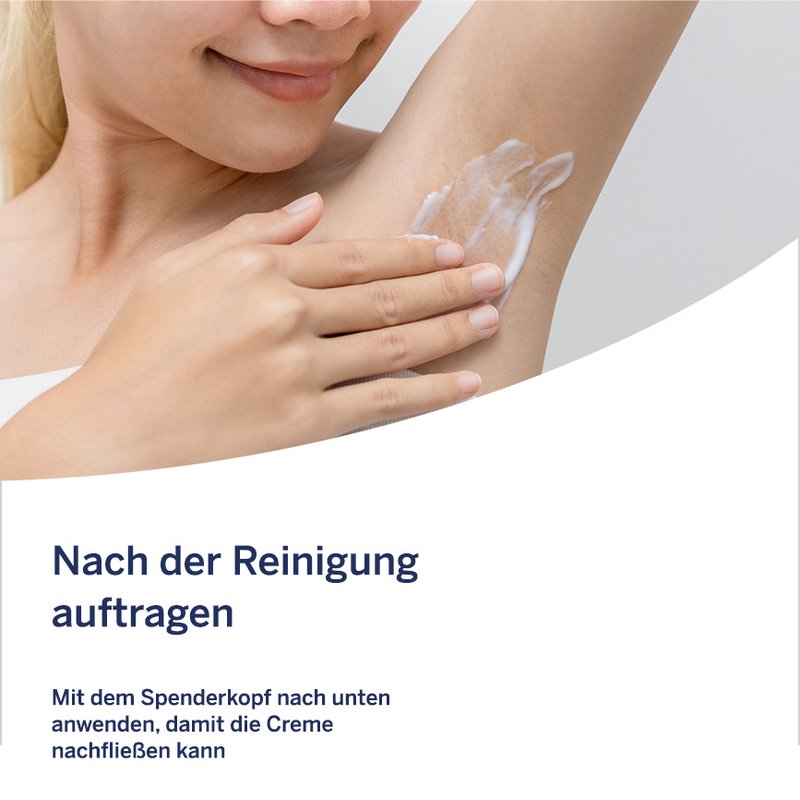 Foto und Anwendungsbeschreibung zum Produkt Cream Deo
