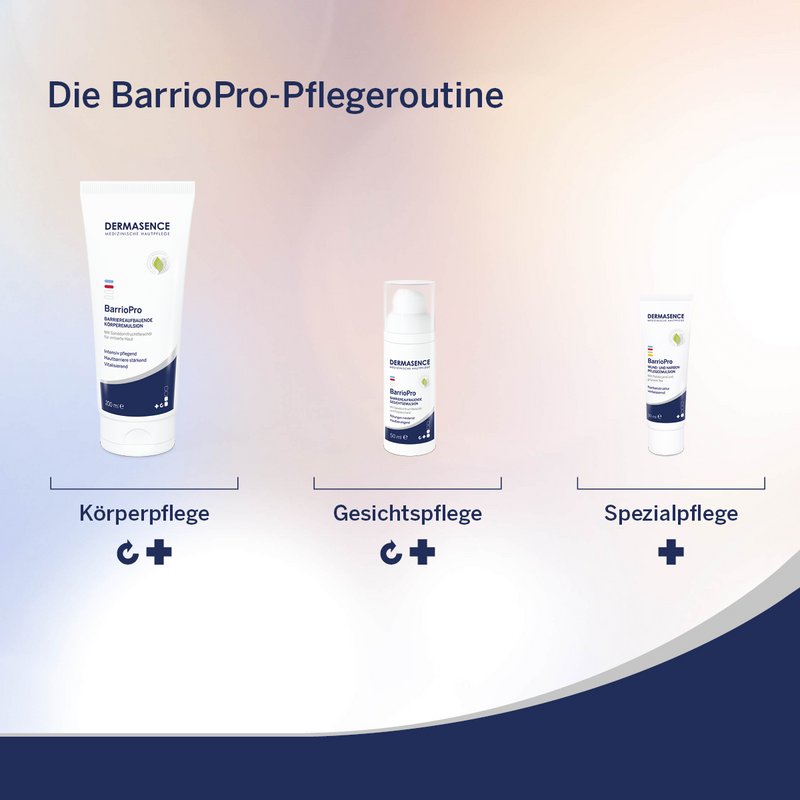BarrioPro-Pflegeroutine