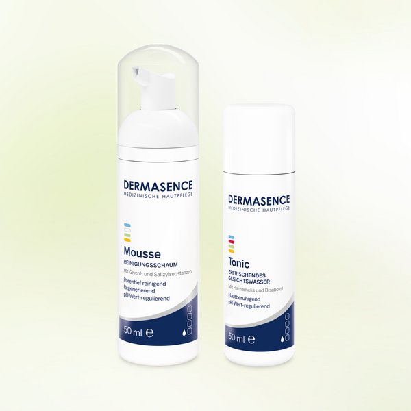 DERMASENCE Travel kit: Mousse + Tonic