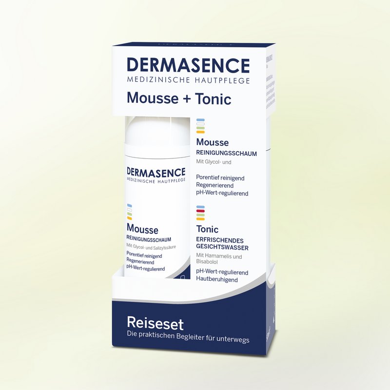 DERMASENCE Reiseset Tonic Mousse