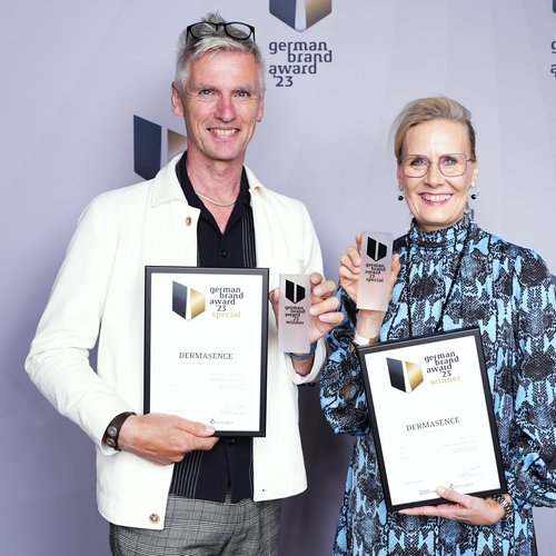 DERMASENCE gewinnt beim German Brand Award 
