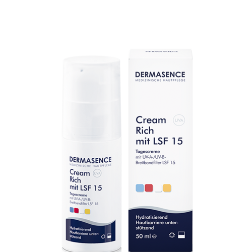 Produktbild DERMASENCE Cream Rich mit LSF 15