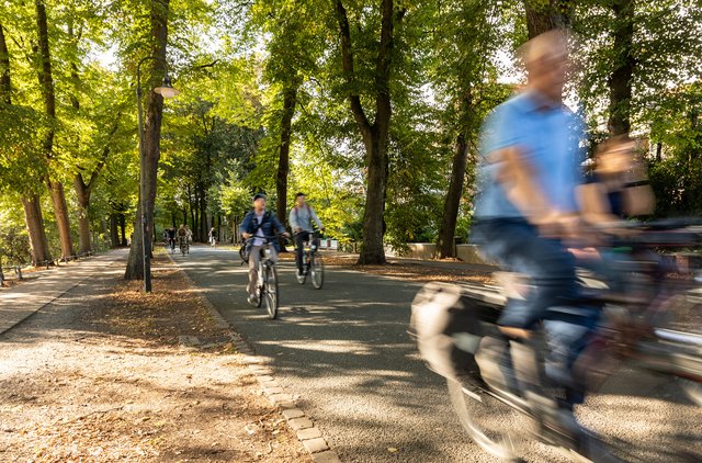 Foto von Münsters Promenade