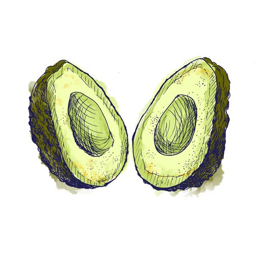 Zeichnung: Avocadoöl