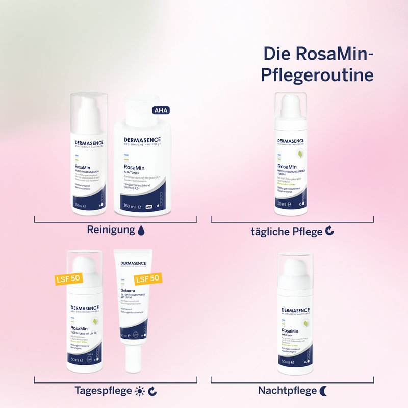RosaMin-Pflegeroutine